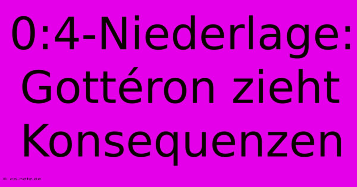 0:4-Niederlage: Gottéron Zieht Konsequenzen