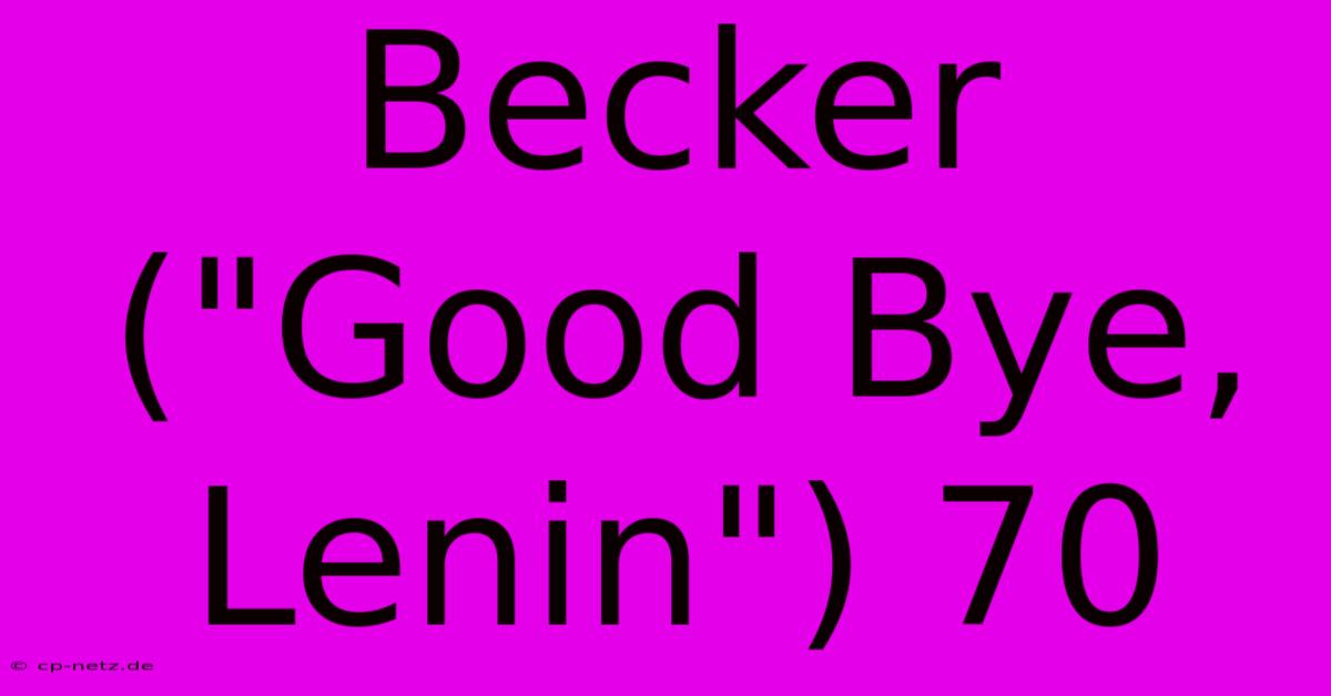 Becker (