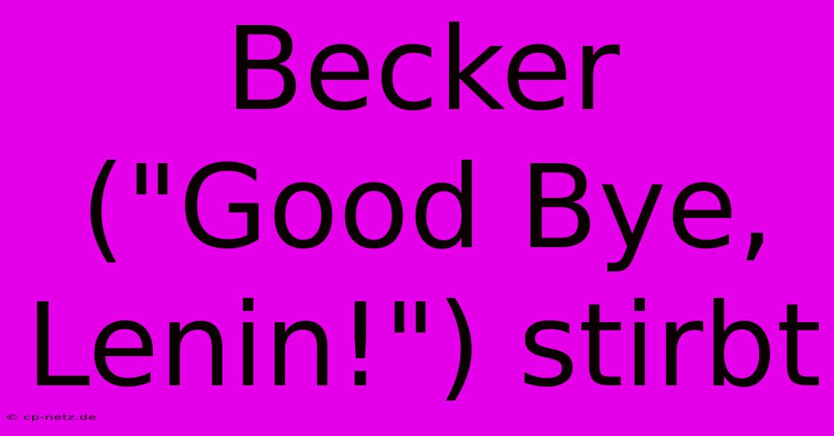 Becker (