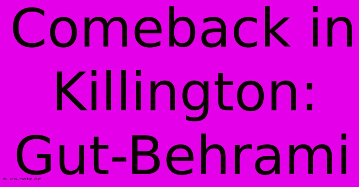 Comeback In Killington: Gut-Behrami