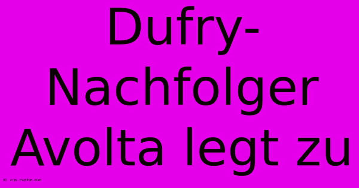 Dufry-Nachfolger Avolta Legt Zu