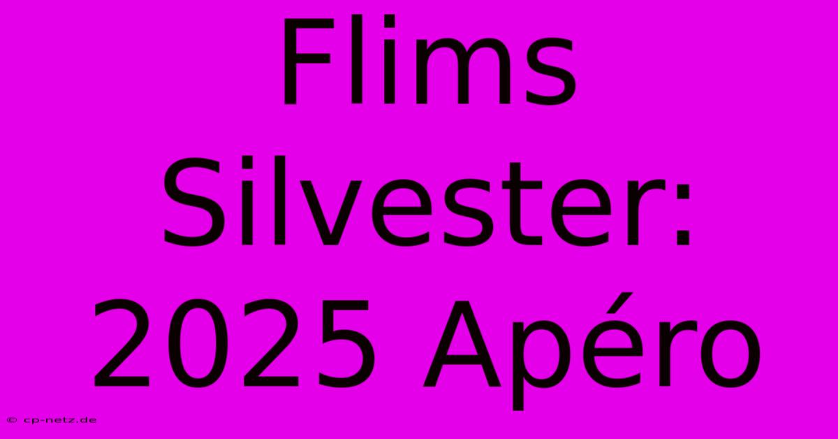 Flims Silvester: 2025 Apéro