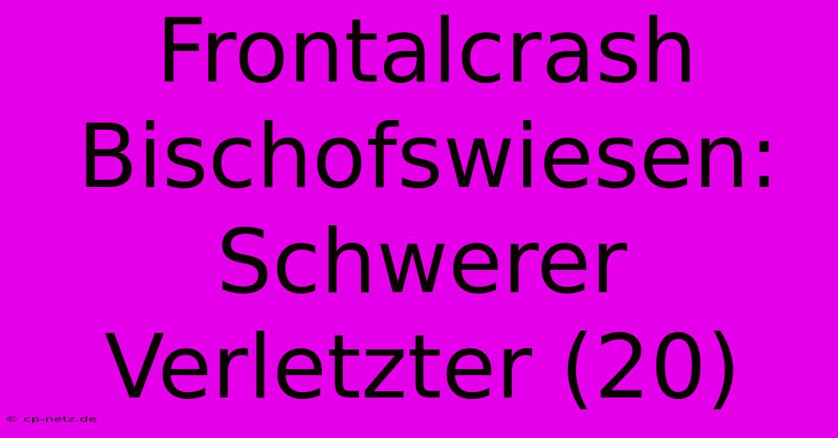 Frontalcrash Bischofswiesen: Schwerer Verletzter (20)