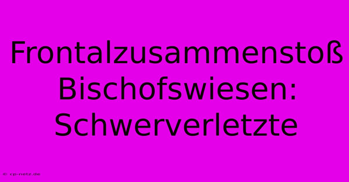 Frontalzusammenstoß Bischofswiesen: Schwerverletzte