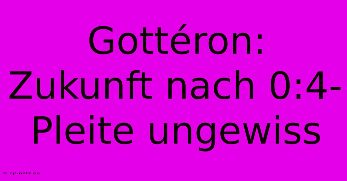 Gottéron: Zukunft Nach 0:4-Pleite Ungewiss