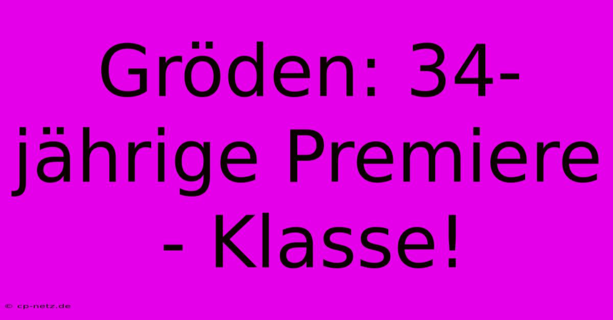 Gröden: 34-jährige Premiere - Klasse!