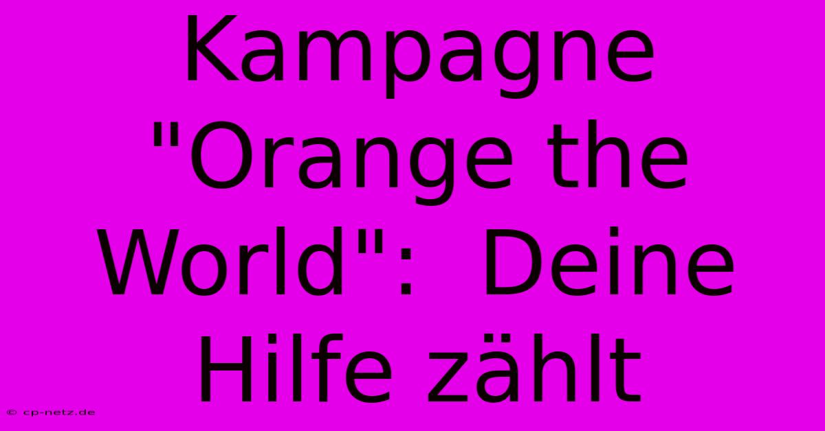 Kampagne 