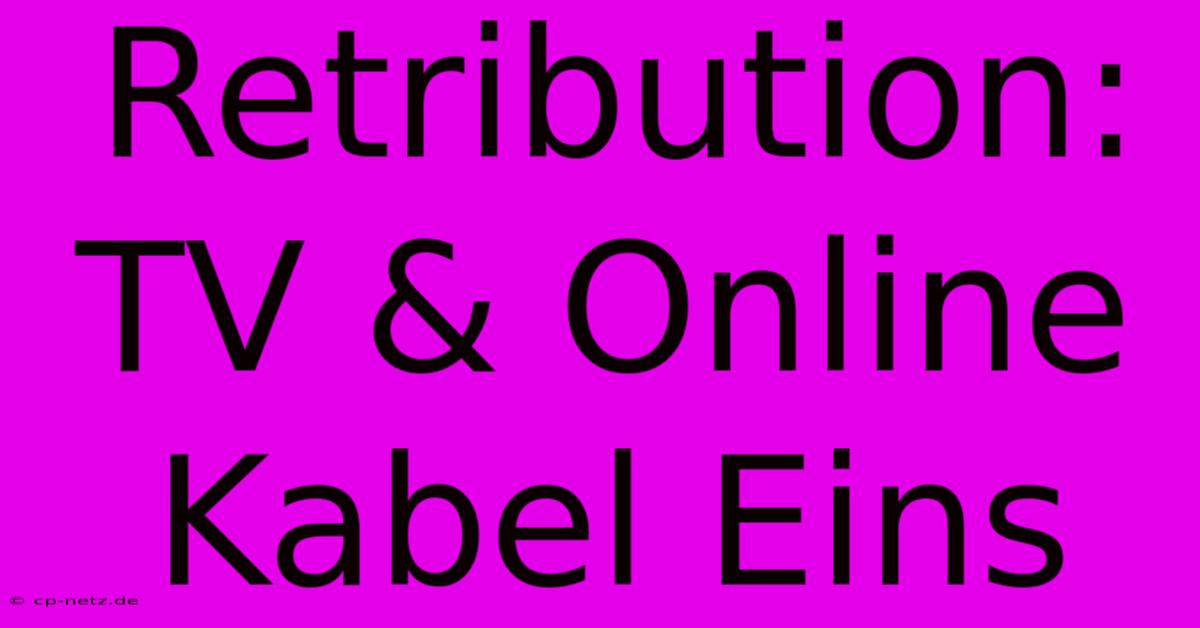 Retribution: TV & Online Kabel Eins