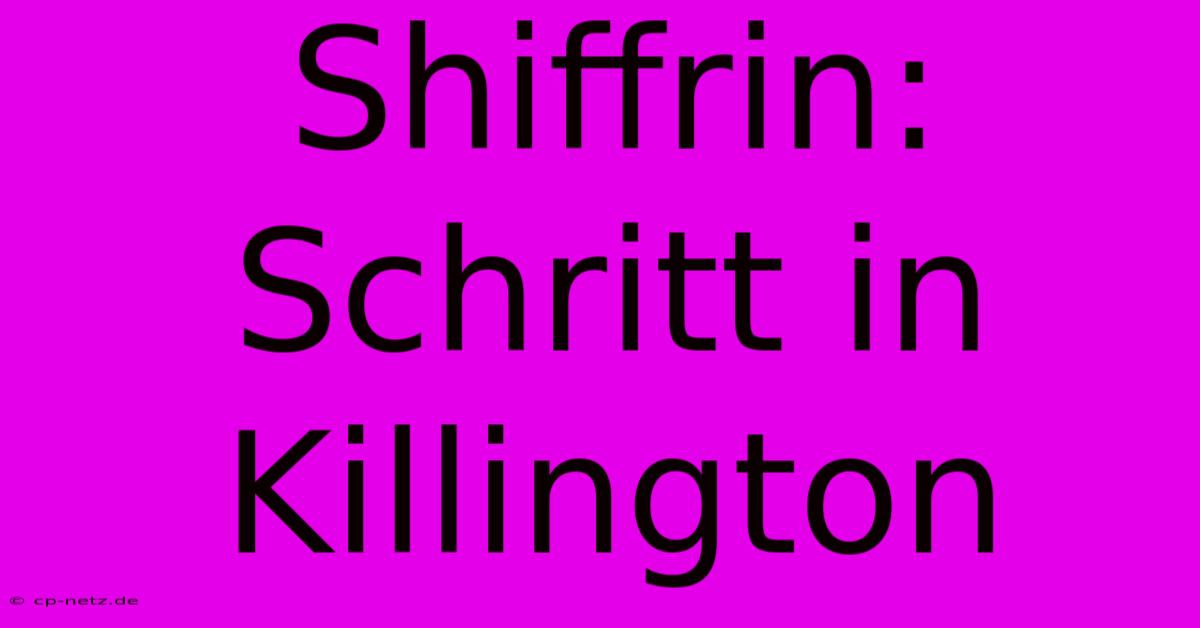 Shiffrin: Schritt In Killington