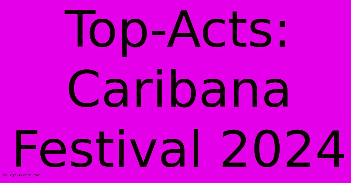 Top-Acts: Caribana Festival 2024